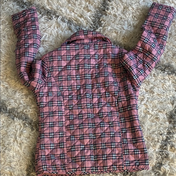 Dollhouse Pink Plaid Kids Jacket - Picture 7 of 8